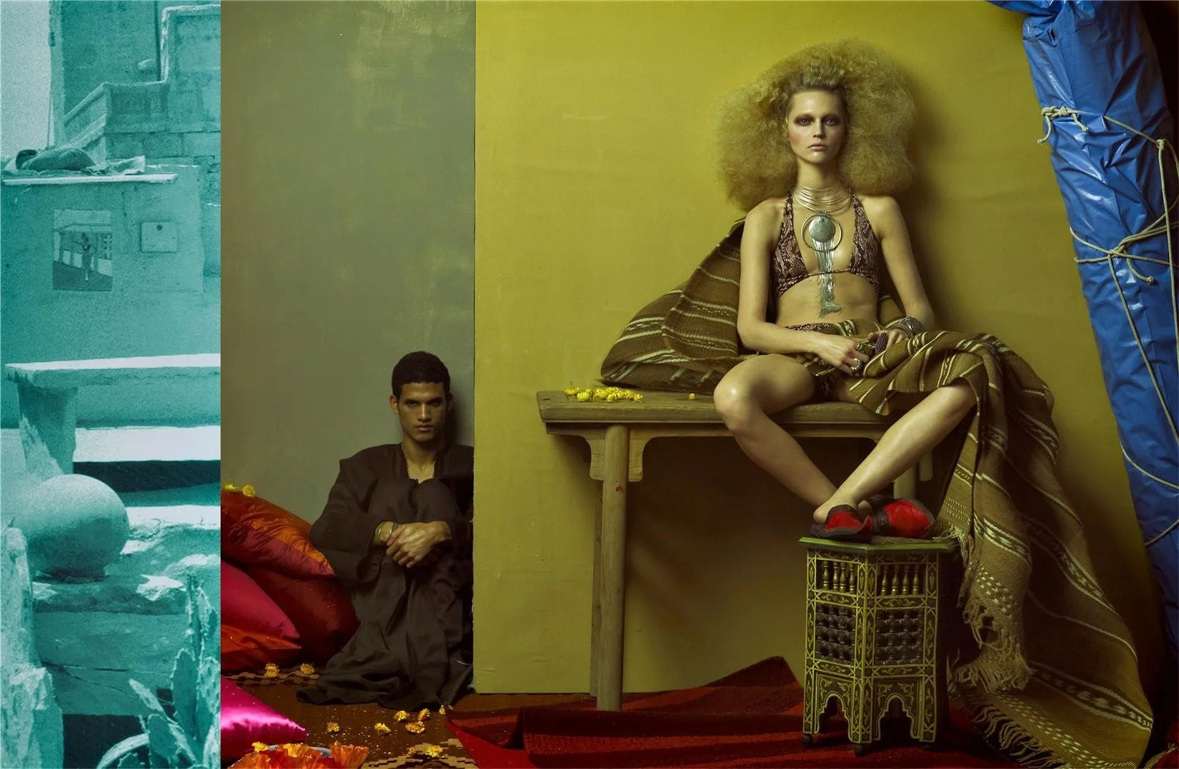 Steven Meisel 'Moroccan Holiday' for Vogue Italia May 2009 — Anne